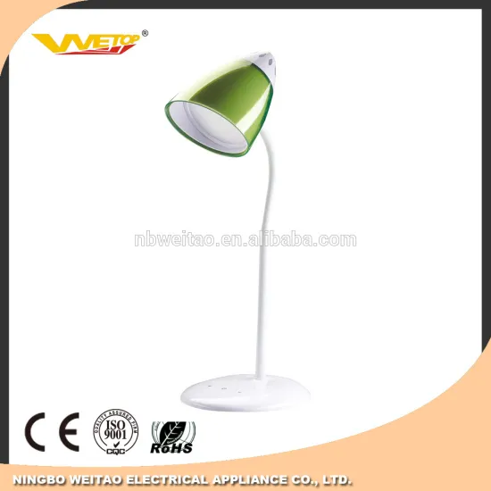600lumen colorfull reading lamp modern rechargeable led desk lamp with touch switch