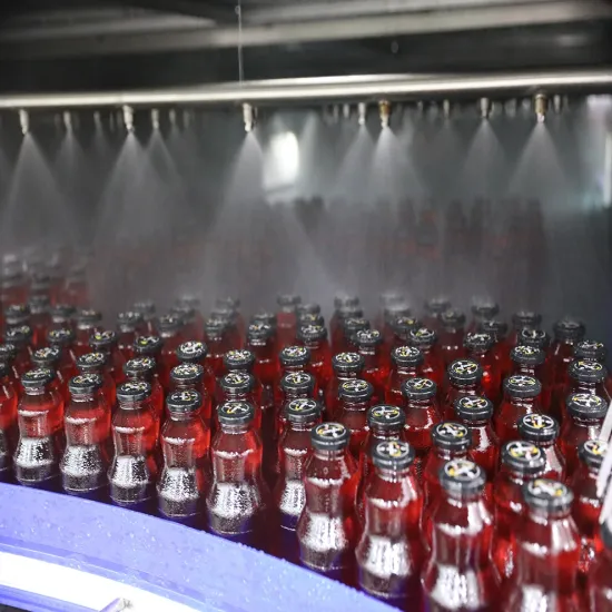Automatic Glass Bottle Beverage Rinsing-Filling-Capping