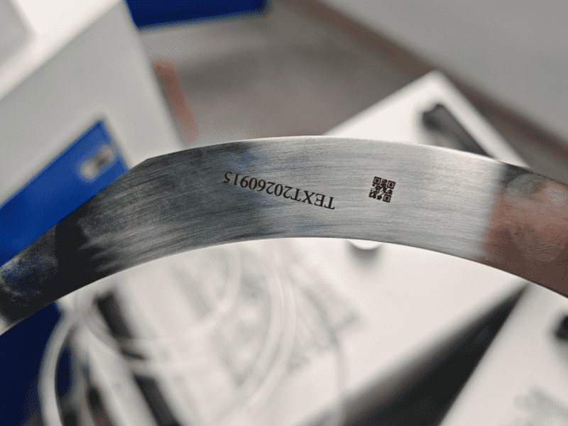 Long-term steel ring marking project – High-efficiency fiber laser marking solution