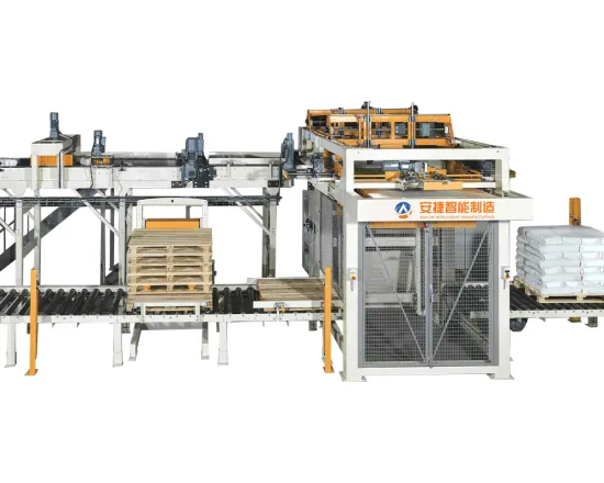 High level High speed Small footprint palletizing machine