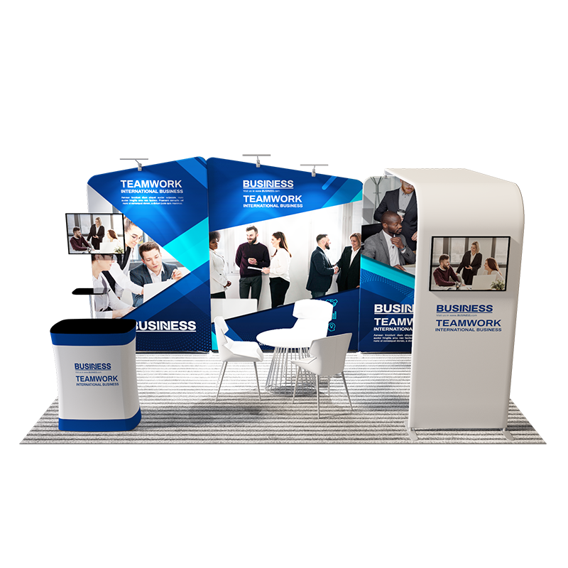 Twist tower modular Exhibition booth kuratidza kumira