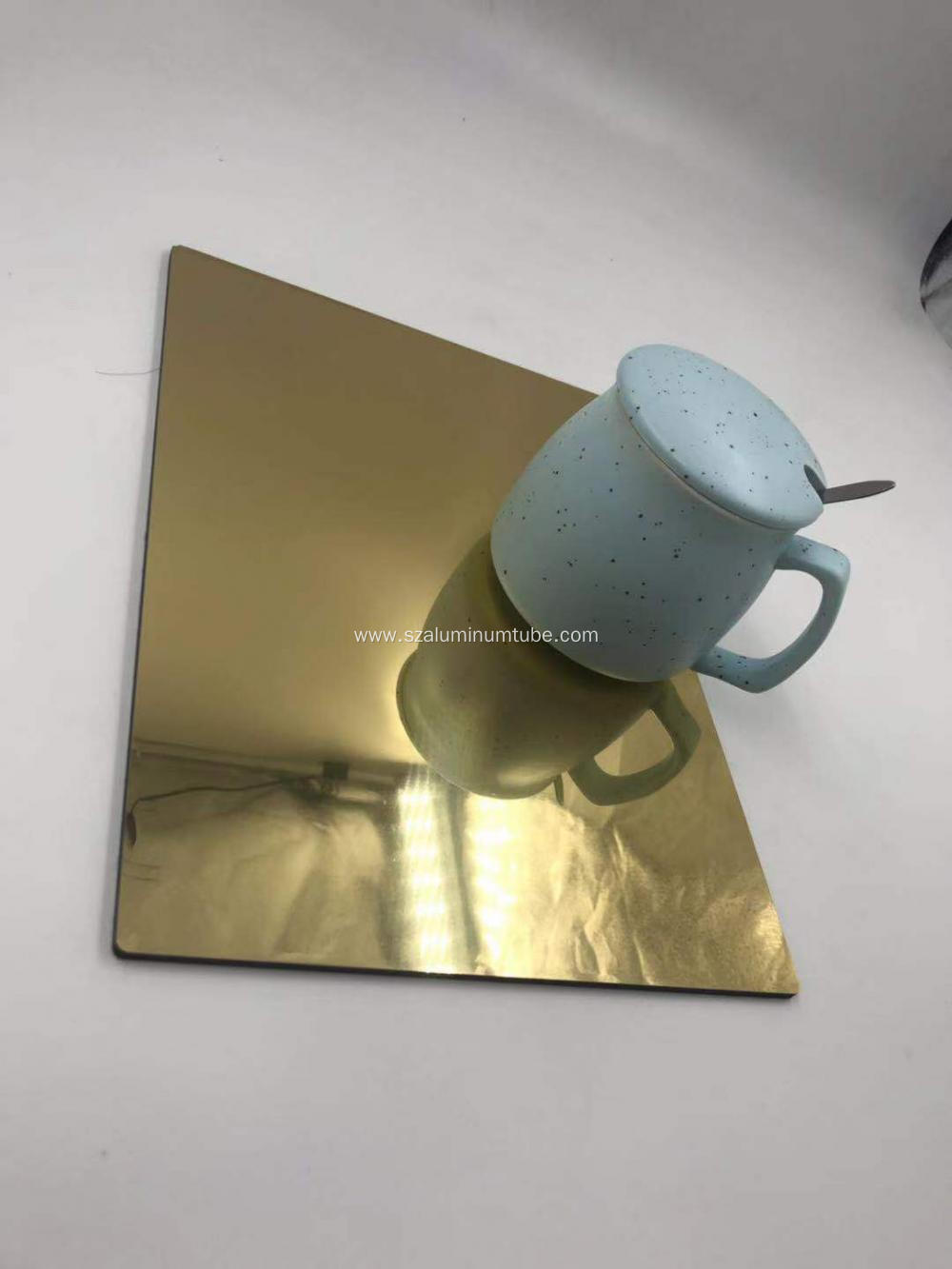 ACP Silver Aluminum mirror composite plate