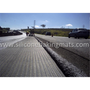 Bitument Coated Fiberglass Geogrid Geocomposite