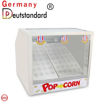commercial electric popcorn warmer maker with CE for sale