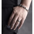 Серебряное кольцо с ручной обработкой "Mallear Stria