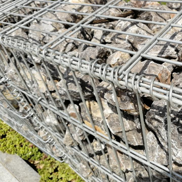 Galvanized Galfan Welded Gabion Basket Stones