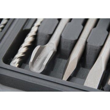 17 PCS Hammer Drill Bits and Chisels Set