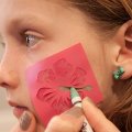 FDA sertifikalı gökkuşağı parti malzemeleri Yüz Boya Mum Boya