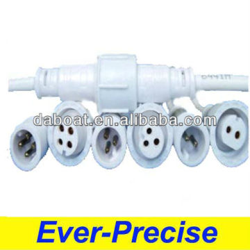 4 pin plastic LED waterproof connector