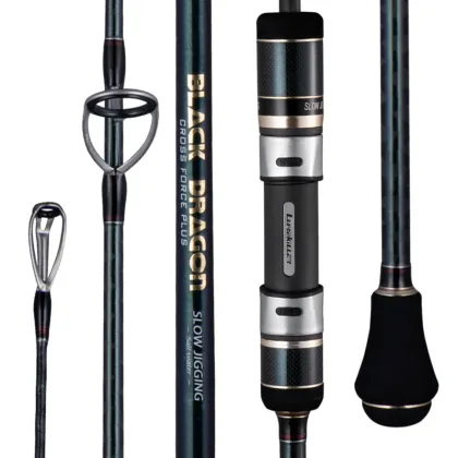 Lurekiller 1.9m Toray Carbon Cloth Saltwater Slow Jigging Boat Fishing Rod