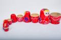 Copa Mundial de muñecas rusas personalizadas 2018