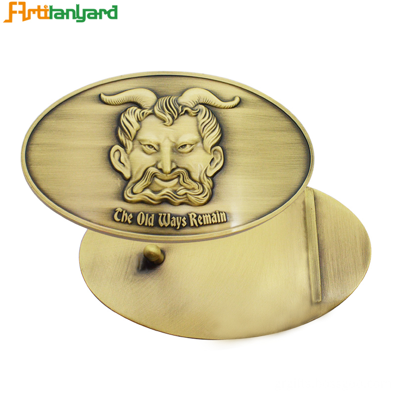 Special Design Belt Buckle With Gold