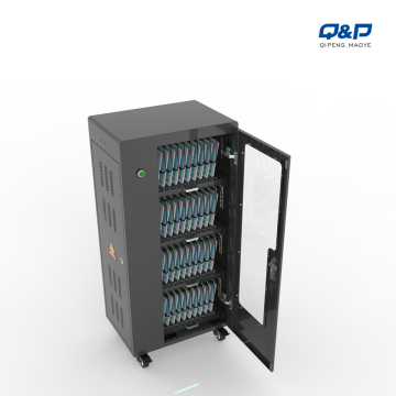 Smart timer control Tablet charging carts with handles