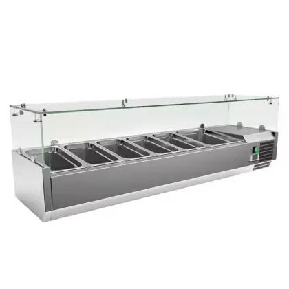 Catering Commercial Salad Bar Refrigerator