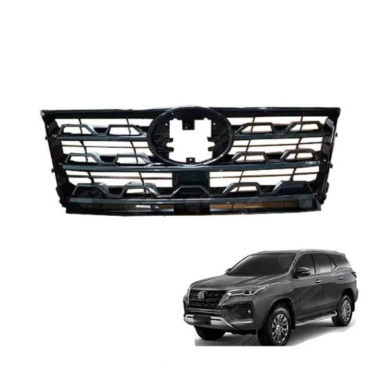 ABS Black Front Racing Grille for Fortuner 2021+