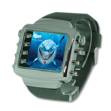 Multimedia Watch Player, mendukung MP3, WMA dan MP4 (MTV) FormatsNew