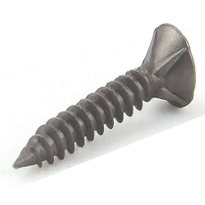Black Drywall Screw 3.5*25mm Steel Spiral Shank Roofing Nails