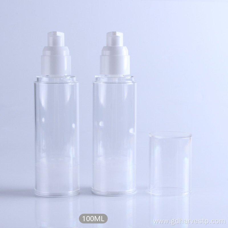 As Material 100ml Lotion Cream Airless Pump Bottle