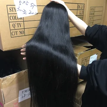 wholesale 10A Grade Human Hair Brazilian Virgin straight Hair Lace Front Wigs Cuticle Aligned Hair Wig for Black Women