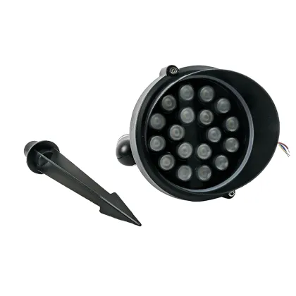 Chinese Manufacturer's LED Ground Plug Lamp Series: 12W, 15W, 18W, 24W, 36W Circular Ground Plug-in Spotlights
