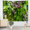 Grün lässt Wandbehang tropische Pflanzen Natur Tapisserie Wandbehang für Wohnzimmer Schlafzimmer Wohnheim Home Decor