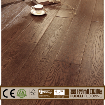 Russian oak living room engineered flooring