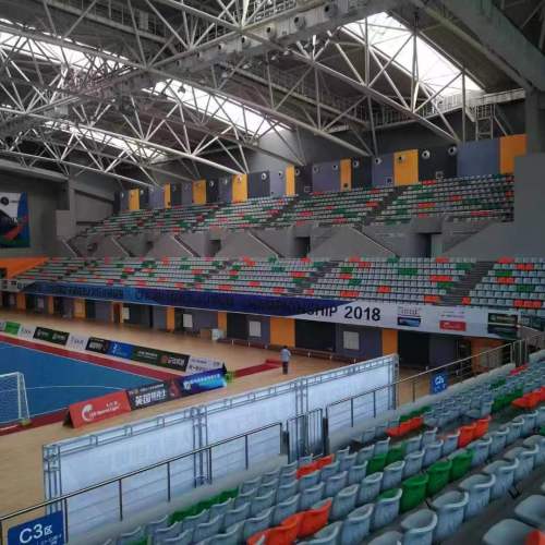 Hanging hollow plastic chair