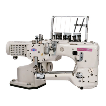 عملية سهلة SHING LING SL-701-452-G1 4-NEEDELE 6-THREAD FEED-ARM-ARM MACKING