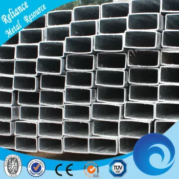 PRE GALVANIZED RECTANGULAR PLASTIC COATED STEEL PIPE