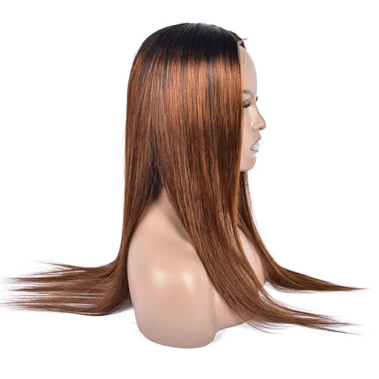 Hot sale best quality  synthetic hair wigs closure wig blonde wig