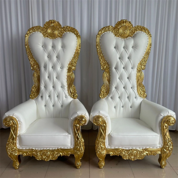 Exquisite Luxury Throne Chairs for Wedding King and Queen: Hotel Furniture for Sale