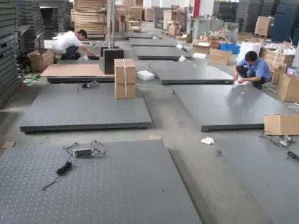 2T Double Deck Floor Weighing Scale