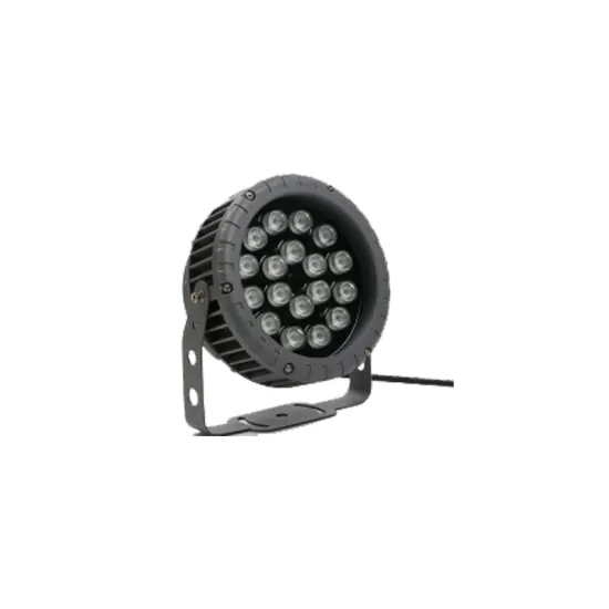 IP65 Outdoor RGB Color-Changing LED Spotlight - 18W, DC24V/AC85-265V