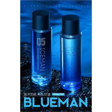 Men' toner deep water replenishing toner tightness man skin cleaning dirt reduce oil keep face clean and wet relaxation skin