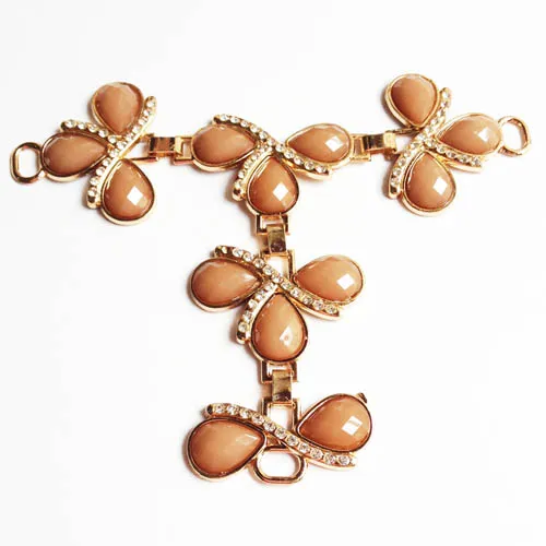 Gem Stone Trim for T Bar Sandals