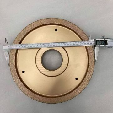 Retificação de ferro fundido com roda diamantada soldada personalizada