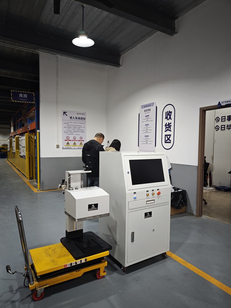 Domestic Alternative to Imports: Chuke Intelligent’s Enclosed Pneumatic Dot-Peen Marking Machine Secures Follow-up Order from Automaker