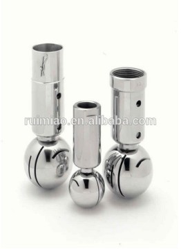 Stainless steel rotating cleaning ball dn15