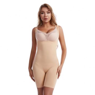 Postpartum Jumpsuit with Waist Compression and Hip Lift Pants