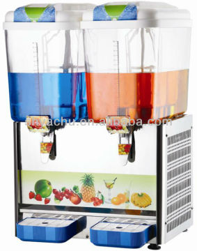 juice drink dispenser machine with two tanks