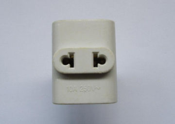 European Standard Two Round Pins Power Plug 10a 220v Multi Plug Adaptor Abs Material Egypt Electrical Plug Worldwide F36
