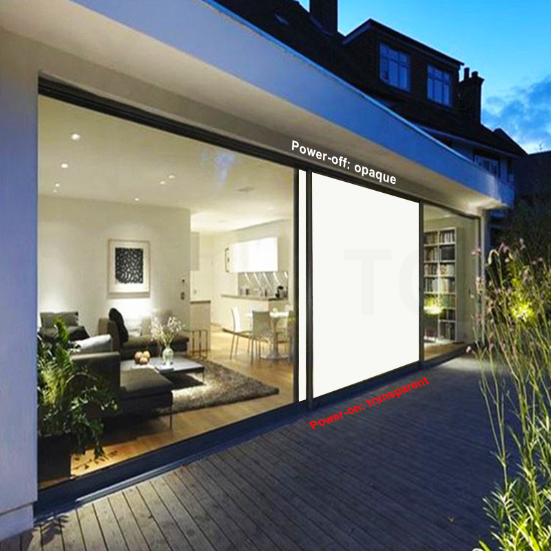 Switchable Smart Glass For Partition PDLC Smart Home
