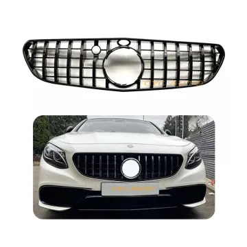S Coupe C217 GT Grille and Front Bumper Kit for Mercedes Benz S Class Coupe C217 S63 AMG (2014-2017)