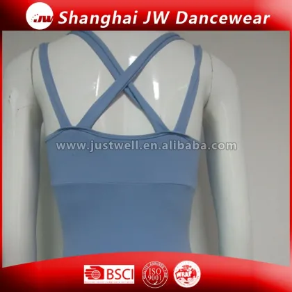 Special Multicolour Cotton Spandex Camisole Tactel Dance Leotard