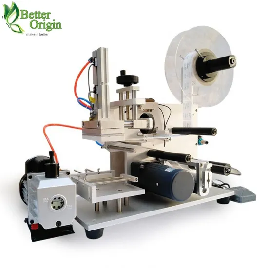 High Accuracy and Speed Flat Bottles Labeling Machine