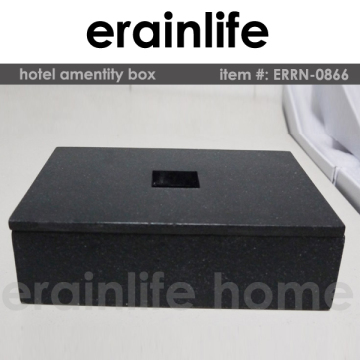 2017 luxury polyresin hotel tissue paper box tissue box holder