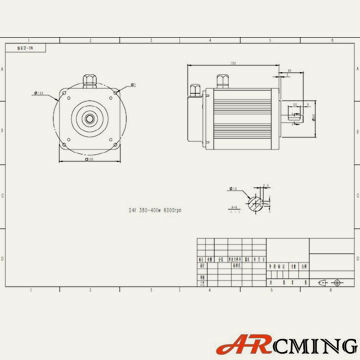 ODM stator for brushless DC motor