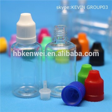 30 ml electronic e cigarette liquid smoke oil bottle eyes dropper bottle PET vial bottle with childproof cap