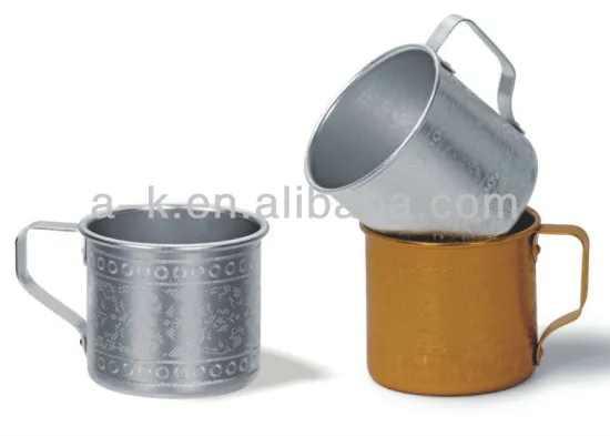 Aluminum Colored Water Cup/Drinking Cup