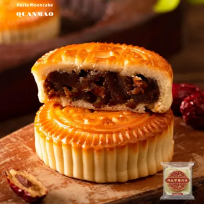 Classic Cantonese Mooncake – Thin Crust, Rich Filling, Time-Honored Recipe – Perfect for Mid-Autumn Festival Gatherings & Giftin